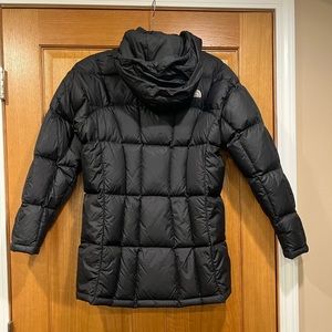 Girls North Face black jacket